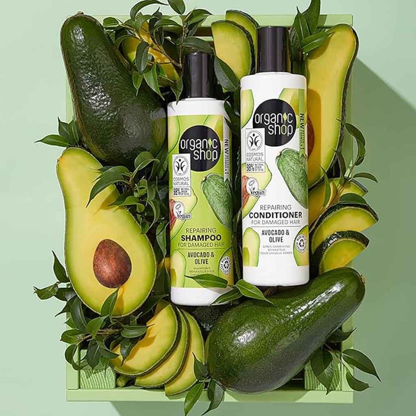 Organic Shop Avocado & Olive Repairing Conditioner For Damaged Hair 280ml