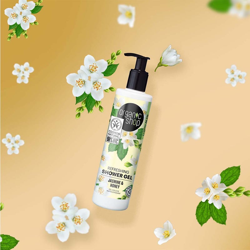 Organic Shop Jasmine & Honey Refreshing Shower Gel 280ml