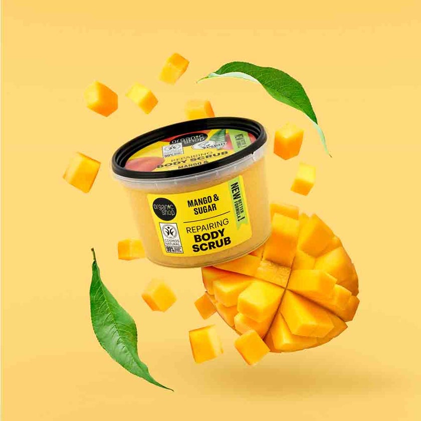 Organic Shop Mango & Sugar Repairing Body Scrub 250ml