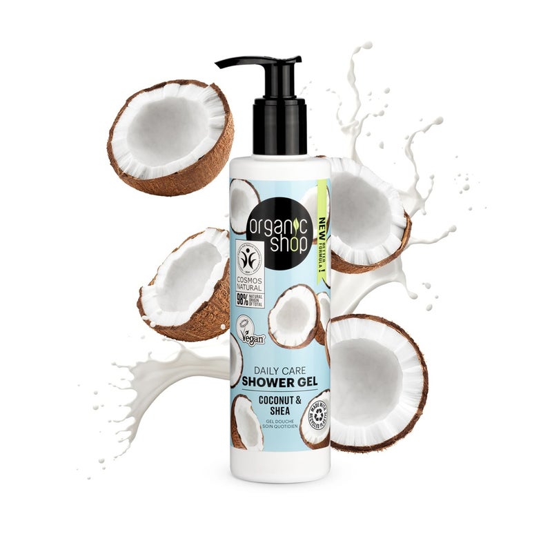 Organic Shop Coconut & Shea Gentle Daily Care Shower Gel 280ml