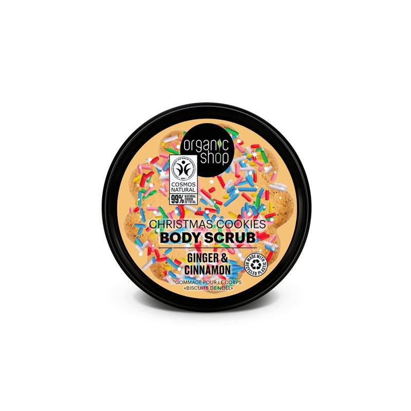 Organic Shop Ginger & Cinnamon Christmas Cookies Body Scrub 250ml