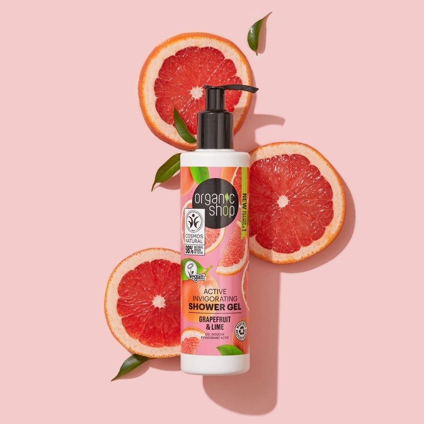 Organic Shop Grapefruit & Lime Active Invigorating Shower Gel 280ml