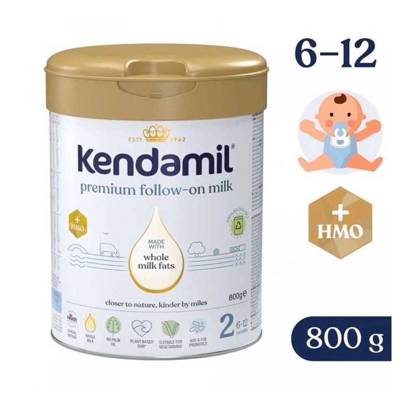 Kendamil Classic Stage 2 Premium Follow-on Baby Milk Formula For 6 To 12 Months 800g