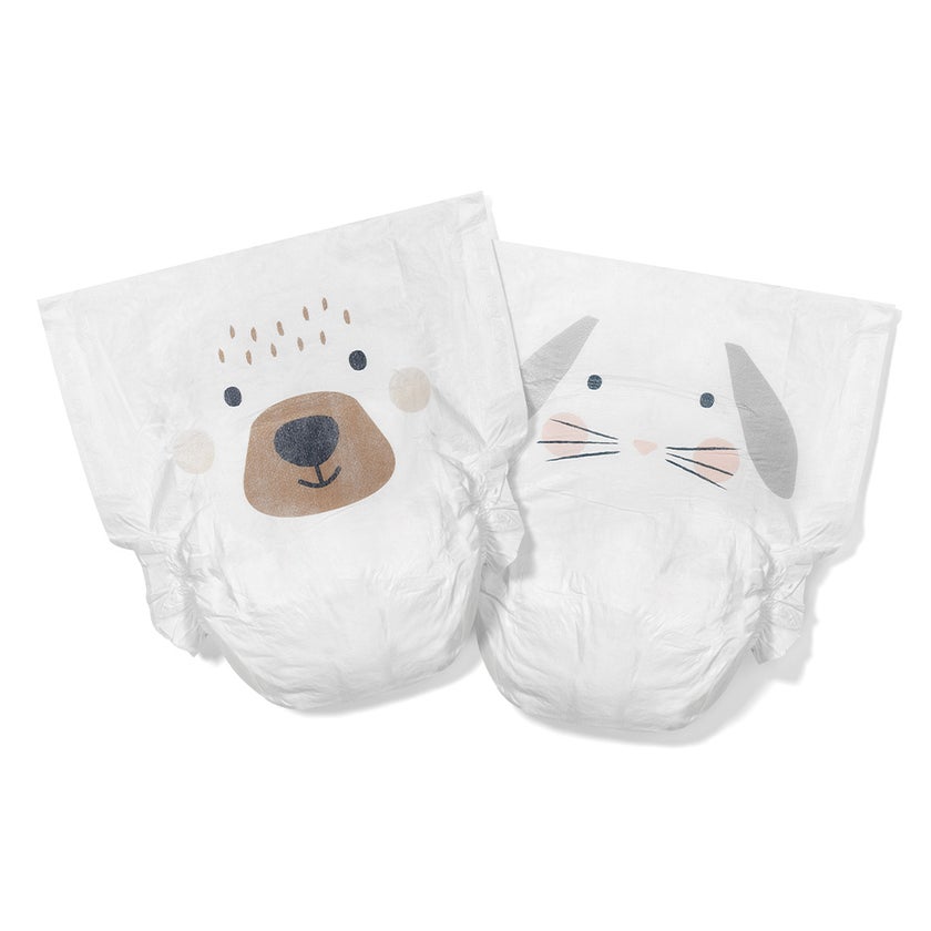 Kit & Kin Eco Friendly Hypoallergenic Size 3 Baby Diapers For 6-10Kg, Pack of 32’s