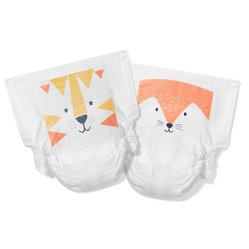 Kit & Kin Eco Friendly Hypoallergenic Size 4 Baby Diapers For 9-14Kg, Pack of 32’s