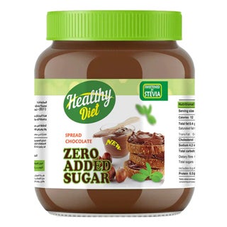 Healthy Hub Zero Added Sugar Diet Chocolate Spread 350g