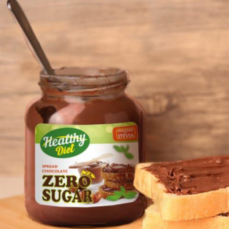 Healthy Hub Zero Added Sugar Diet Chocolate Spread 350g