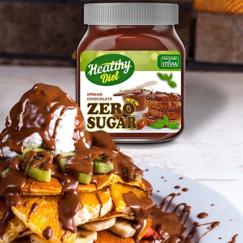 Healthy Hub Zero Added Sugar Diet Chocolate Spread 350g