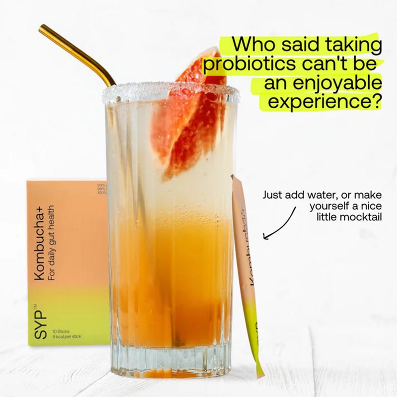 Shake Your Plants Kombucha+ Grapefruit Drink Sticks, Pack of 10's