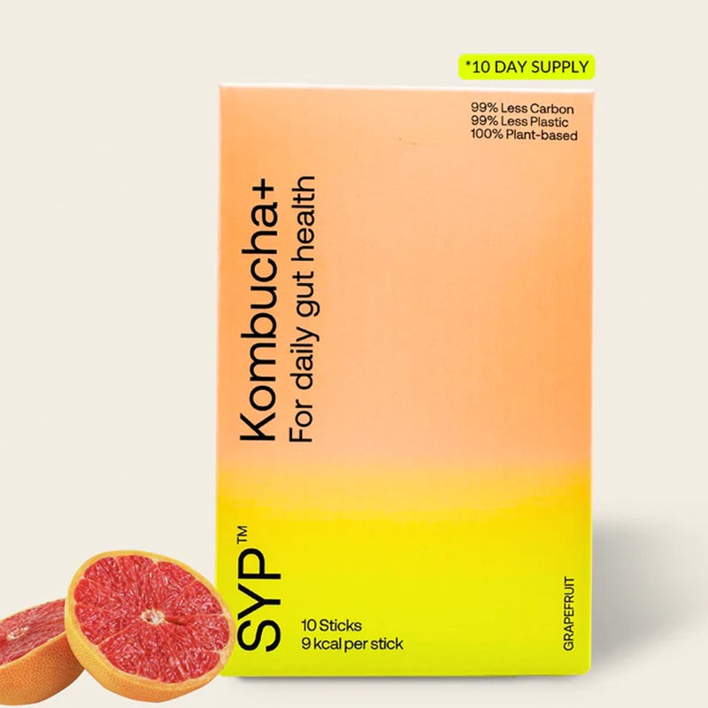 Shake Your Plants Kombucha+ Grapefruit Drink Sticks, Pack of 10's