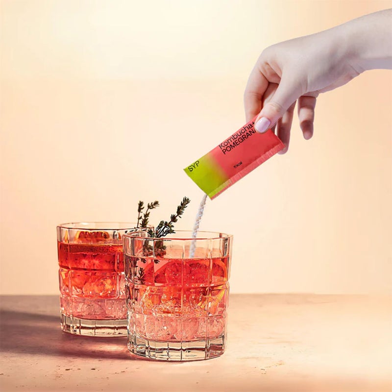 Shake Your Plants Kombucha+ Pomegranate Drink Sticks, Pack of 10's