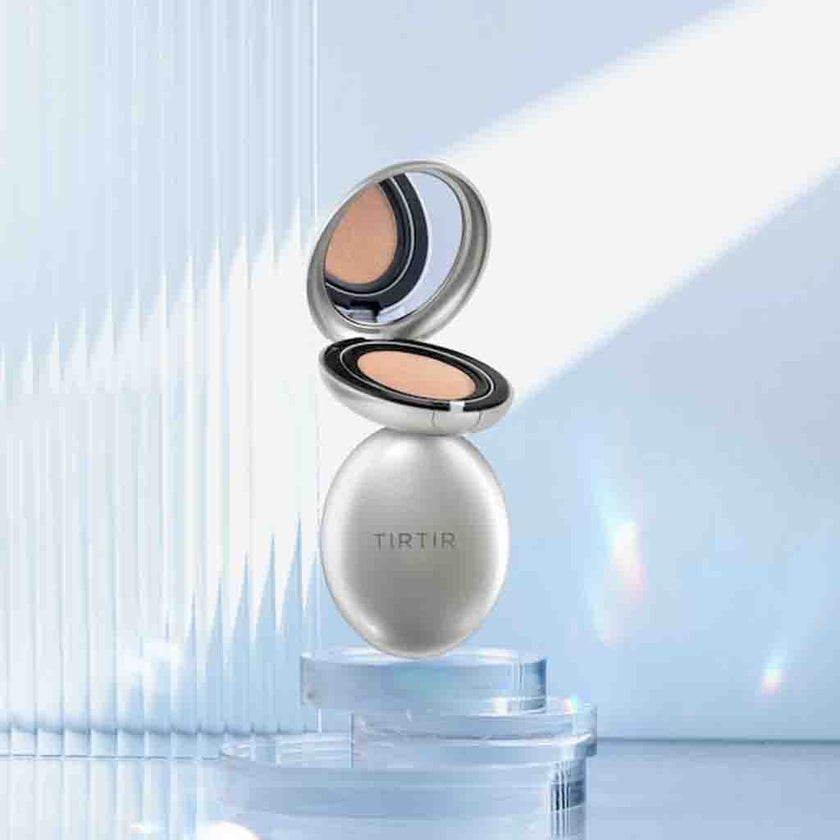 Tirtir Mask Fit Aura Silver Cushion Foundation 18g - Porcelain/17C