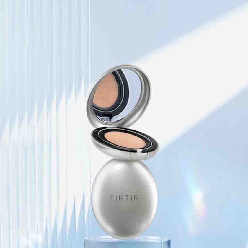 Tirtir Mask Fit Aura Silver Cushion Foundation 18g - Cool Ivory/21C