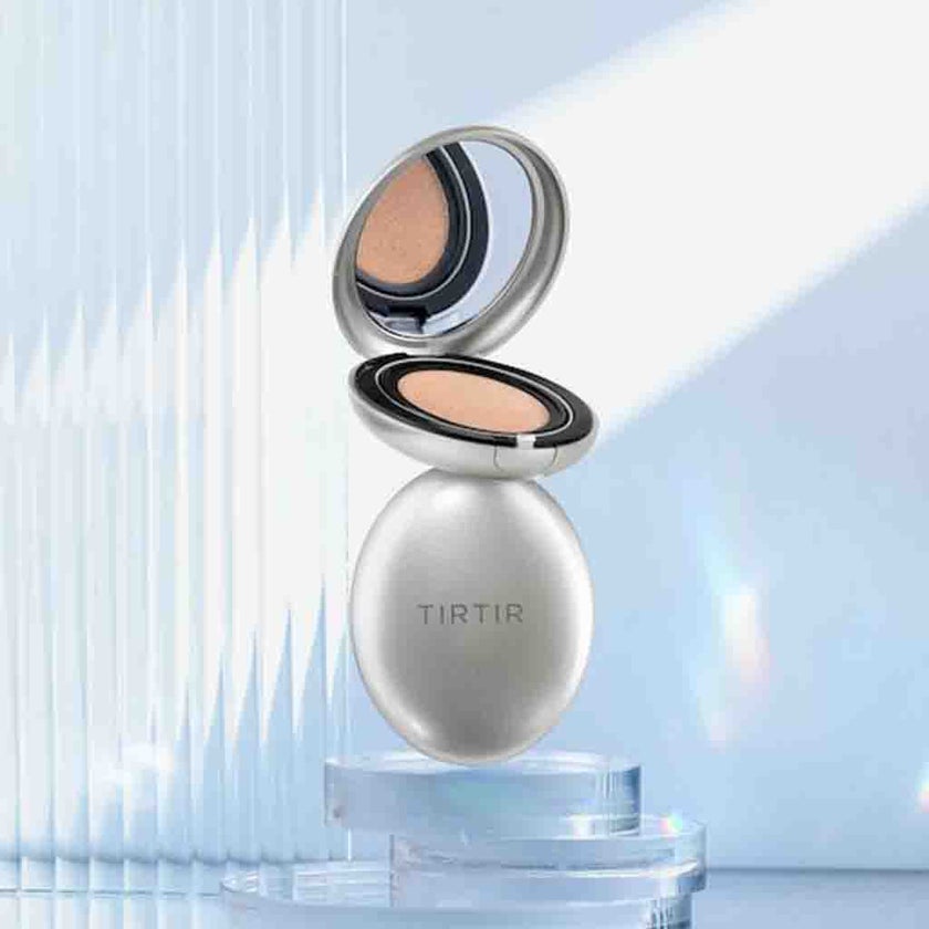 Tirtir Mask Fit Aura Silver Cushion Foundation 18g - Natural Ivory/21W