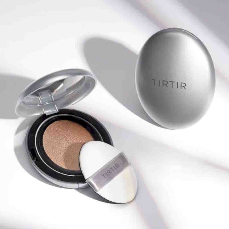 Tirtir Mask Fit Aura Silver Cushion Foundation 25N Mocha 18g