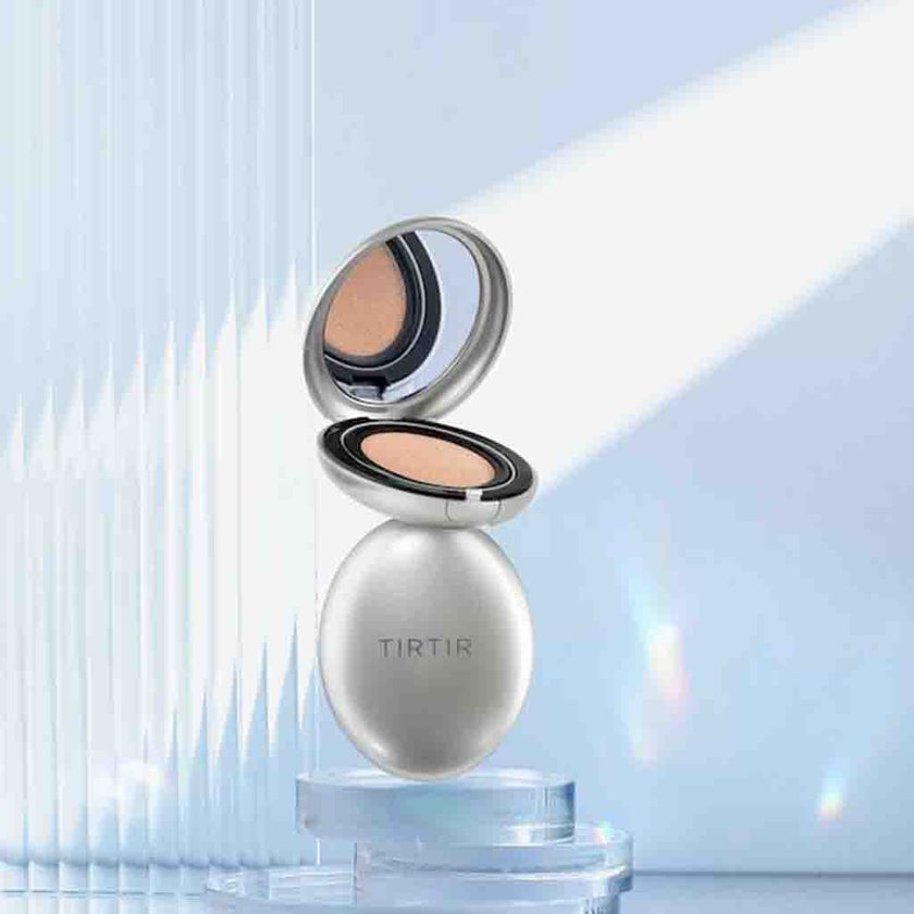 Tirtir Mask Fit Aura Silver Cushion Foundation 29N Natural Beige 18g