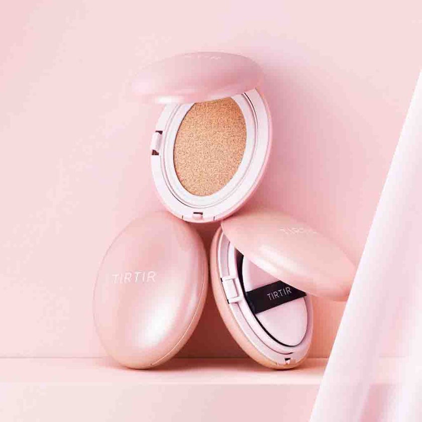 Tirtir Mask Fit All-Cover Pink Cushion Foundation 25N Mocha 18g
