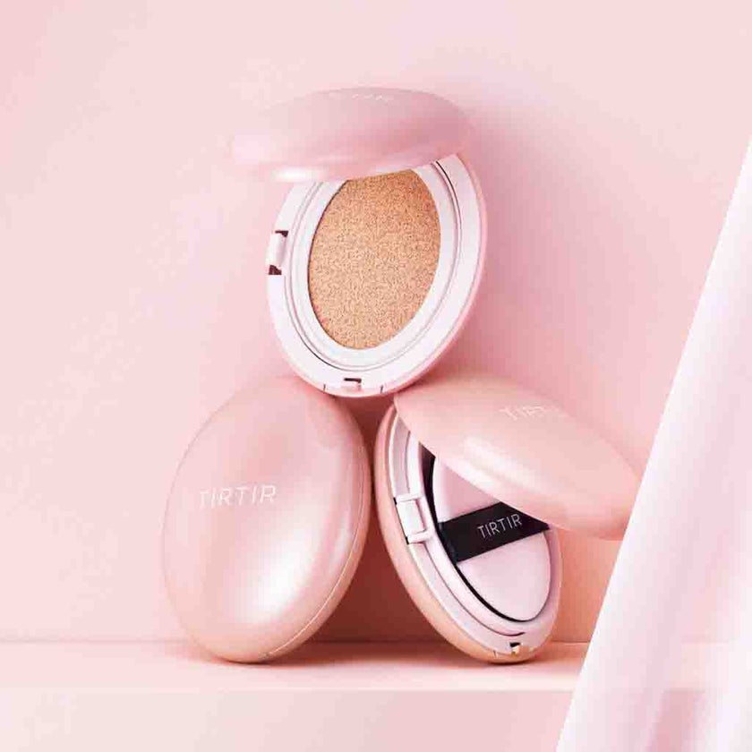 Tirtir Mask Fit All-Cover Pink Cushion Foundation 29N Natural Beige 18g