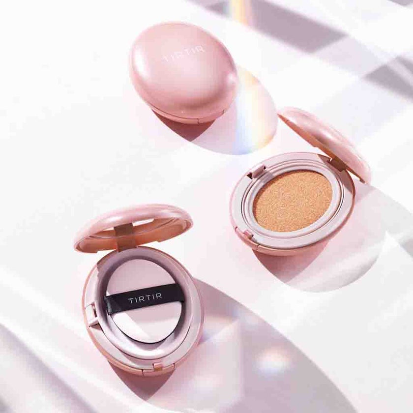 Tirtir Mask Fit All-Cover Pink Cushion Foundation 29N Natural Beige 18g