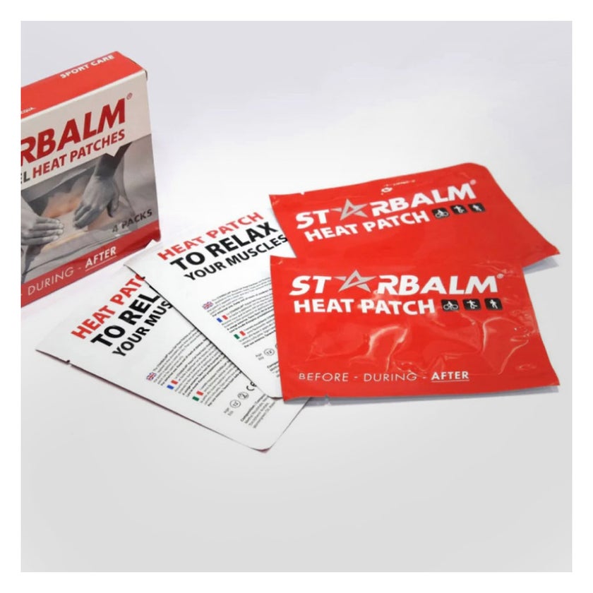 Starbalm Aqua Gel Pain Relief Heat Patches, Pack of 4’s