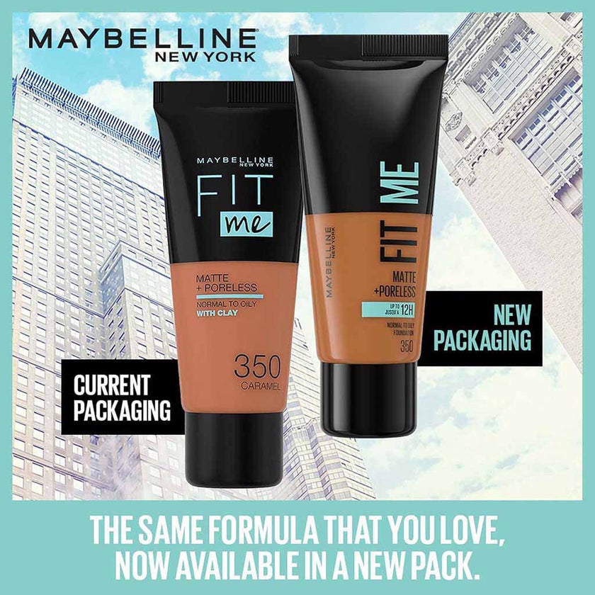 Maybelline Fit Me Matte + Poreless Foundation 130 - Buff Beige 30ml