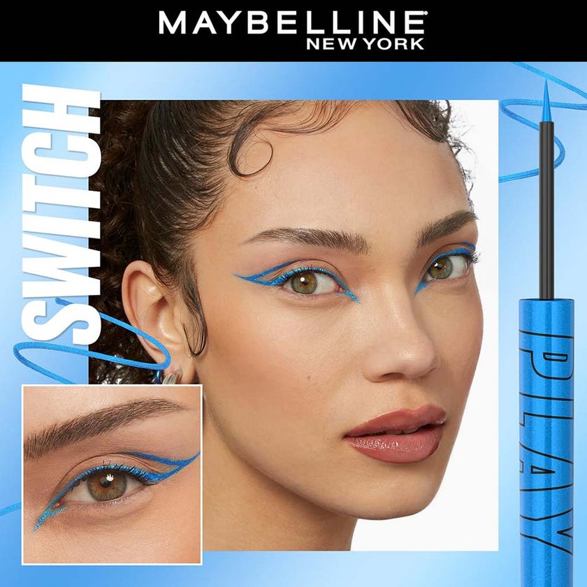 Maybelline Tattoo Liquid Eyeliner - Play Blue