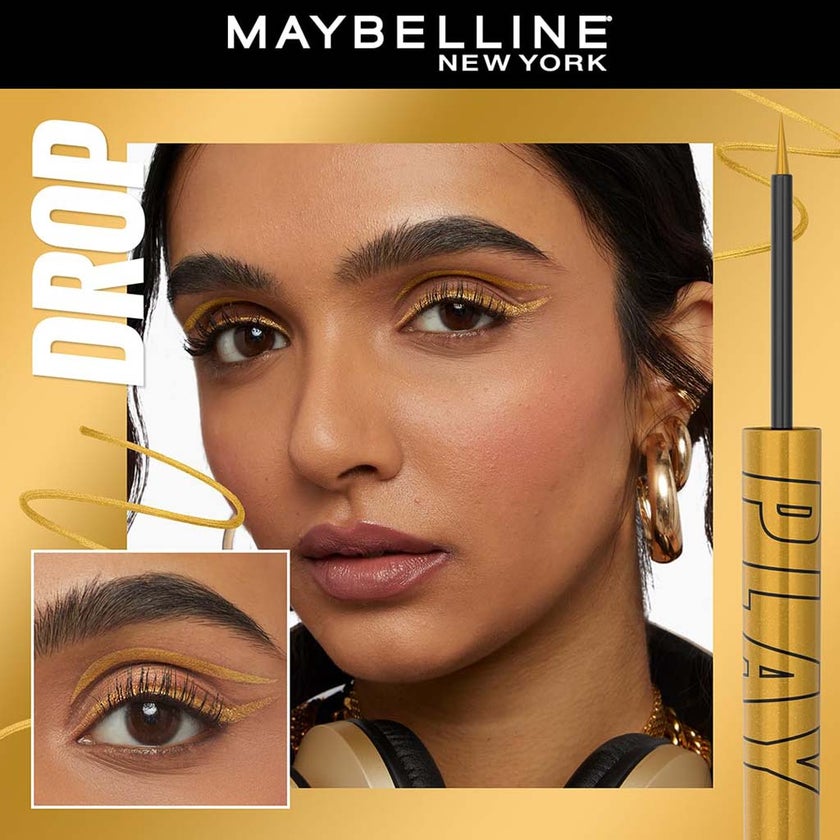 Maybelline Tattoo Liquid Eyeliner - Play Gold