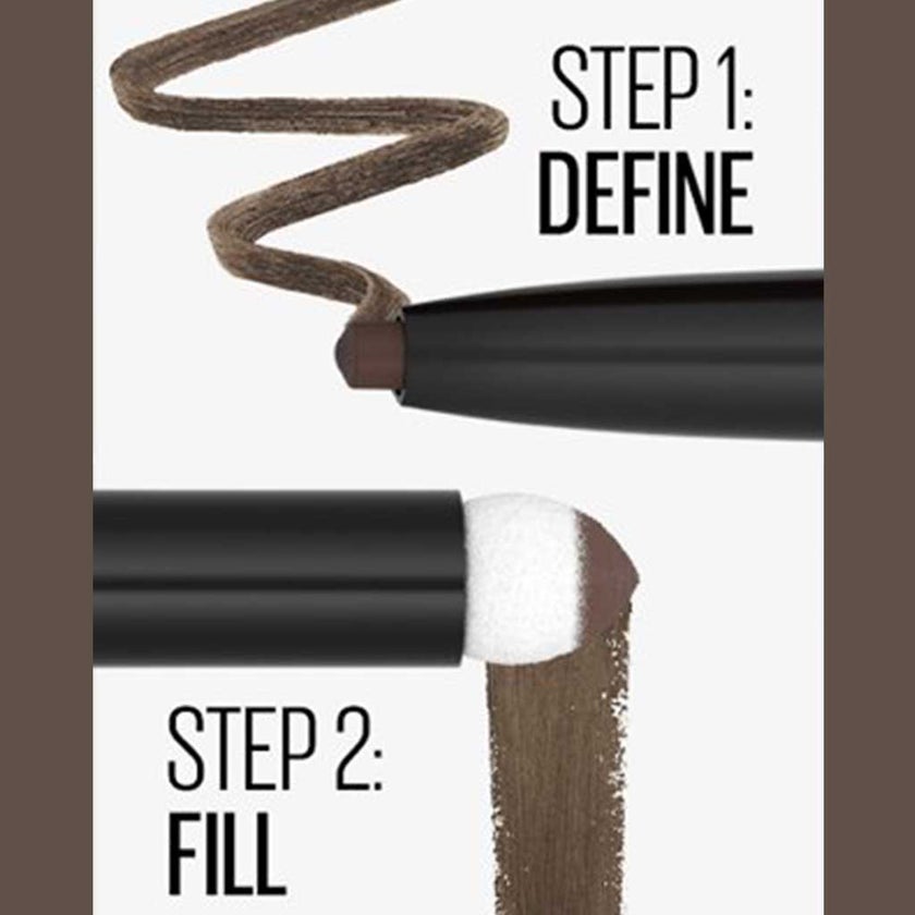 Maybelline Express Brow Eyebrow Pencil & Powder 02 - Medium Brown