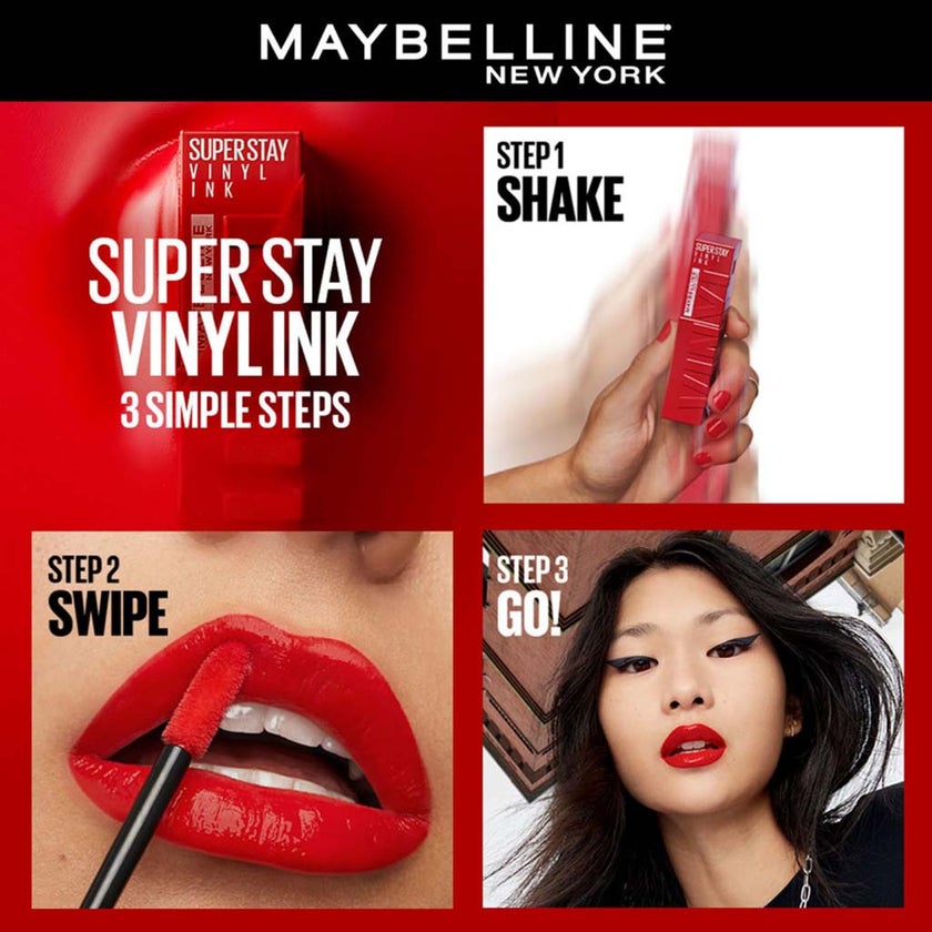Maybelline Super Stay Vinyl Ink Liquid Lip Color 10 - Lippy