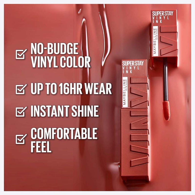 Maybelline Super Stay Vinyl Ink Liquid Lip Color 120 - Punchy