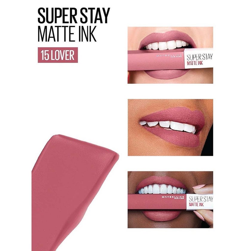 Maybelline Super Stay Matte Ink Liquid Lipstick 15 - Lover
