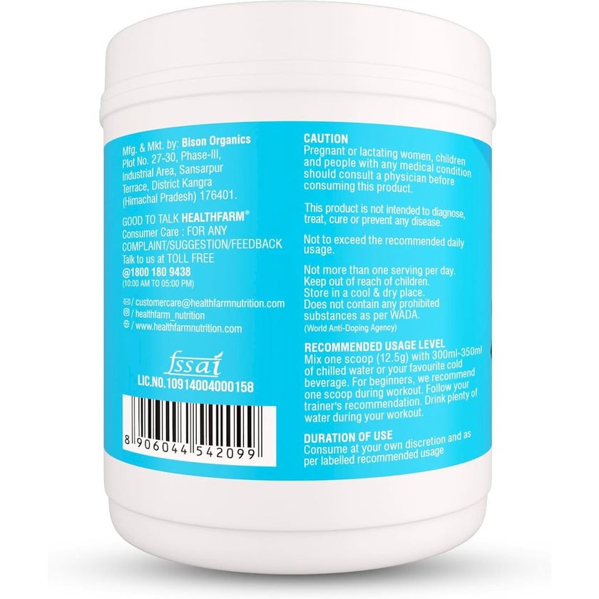 Healthfarm ThPreX Pre-Workout Supplement - Rocket Candy Flavor 500g, 40 Servings