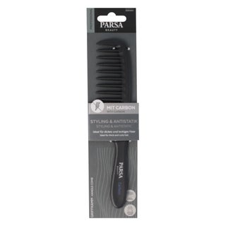 Parsa Beauty With Carbon Handle Hair Comb