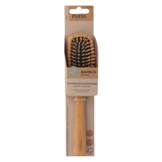 Parsa Beauty Bamboo Detangling Hairbrush With Wooden Pins