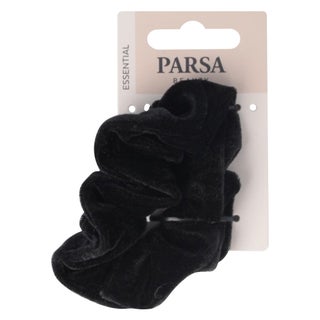 Parsa Beauty Black Velvet Scrunchie
