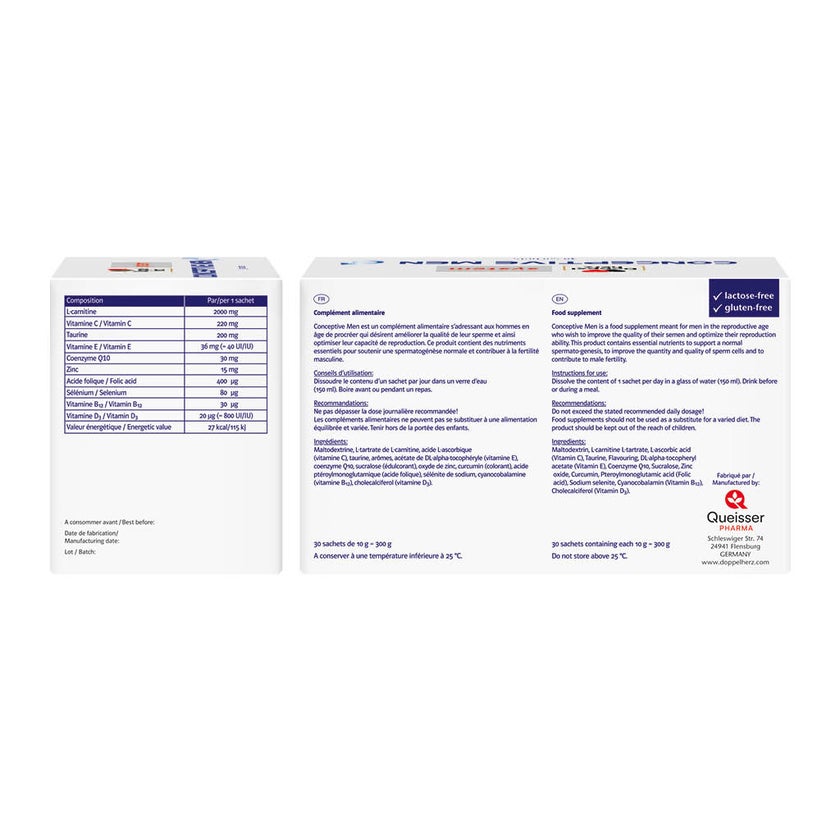 Doppelherz System Conceptive For Men Sachets, Pack of 30’s