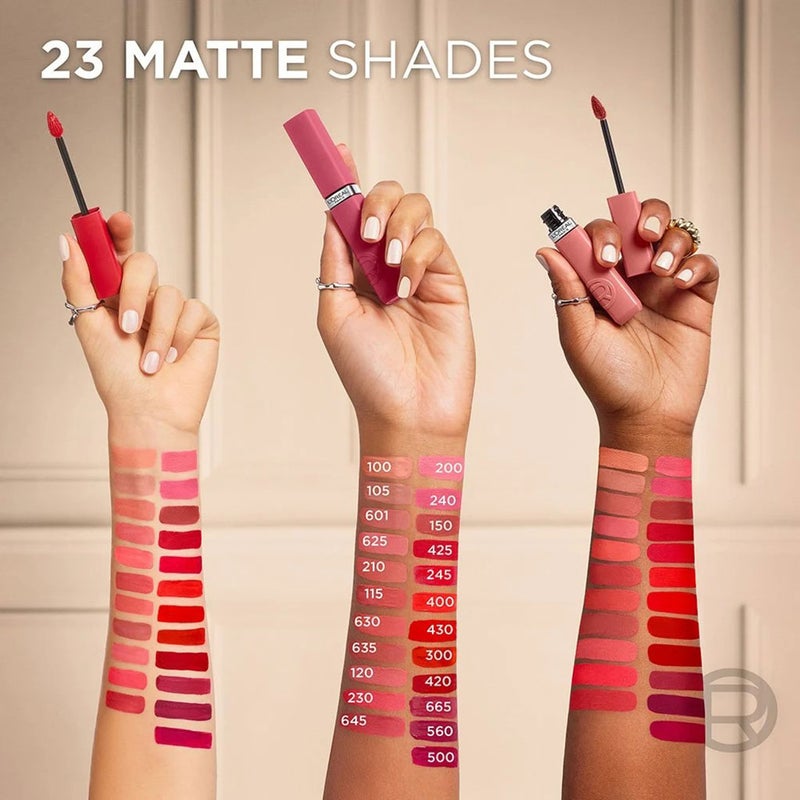 L'Oreal Paris Infallible Matte Liquid Resistance Lipstick 400 - Spill The Tea