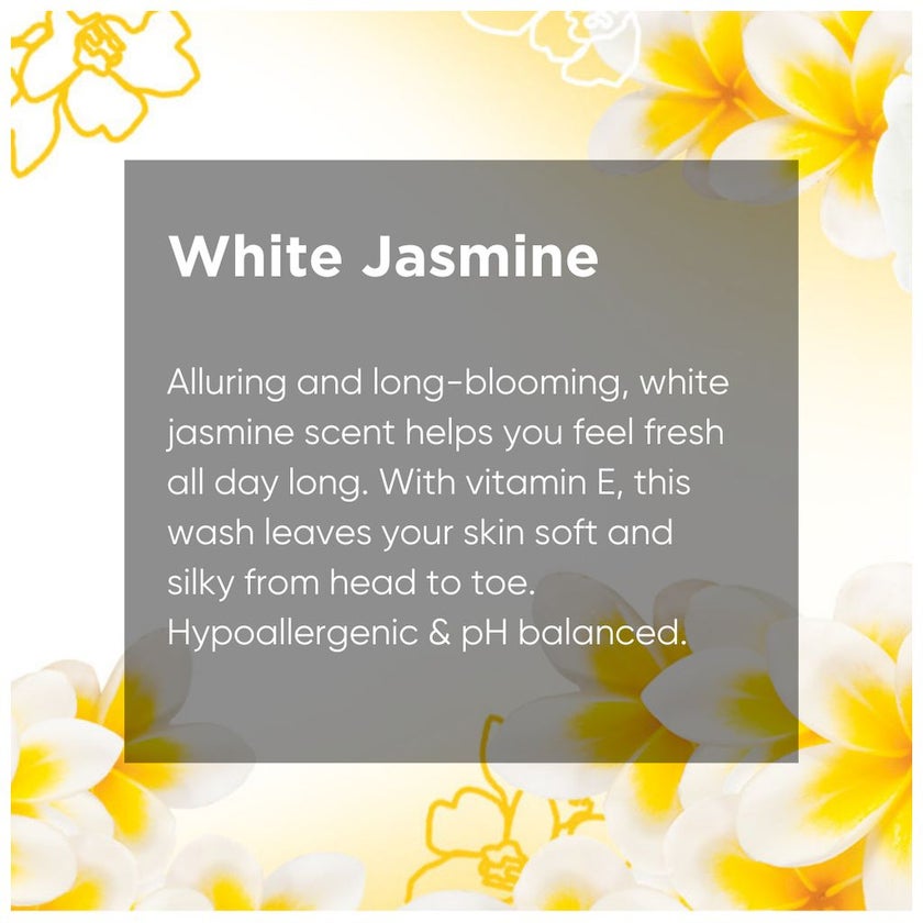 Vagisil Scentsitive Scents Daily Intimate Wash 354ml - White Jasmine