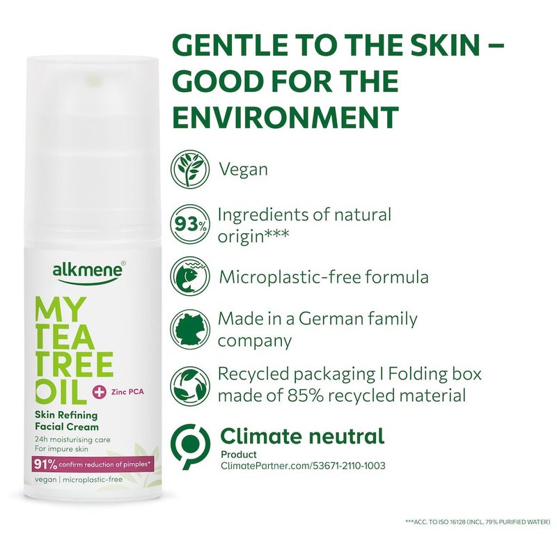 Alkmene My Tea Tree Oil Skin Refining Facial Cream 50ml