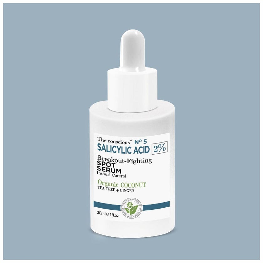The Conscious No 5 Salicylic Acid Breakout-Fighting Spot Serum 30ml
