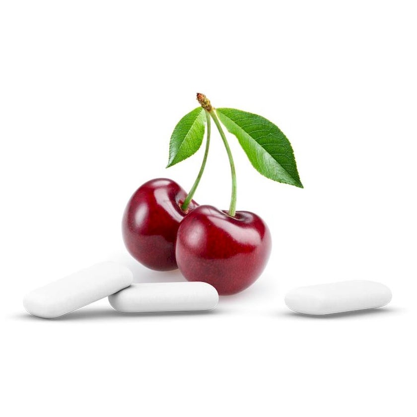 Ginjer Steviagum White Chewing Gum 30g - Cherry 