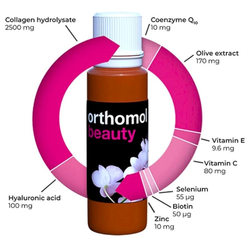 Orthomol Beauty Collagen Vials 20ml, Pack of 7's