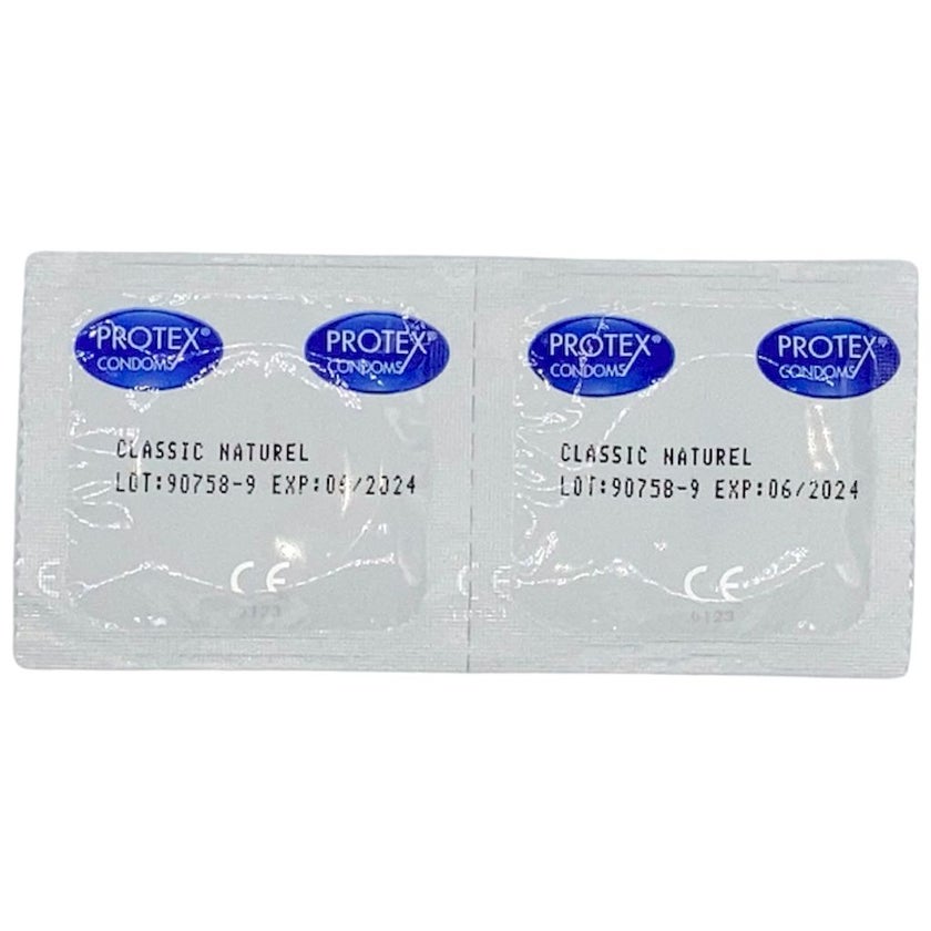Protex Classic Naturel Condoms, Pack of 6's