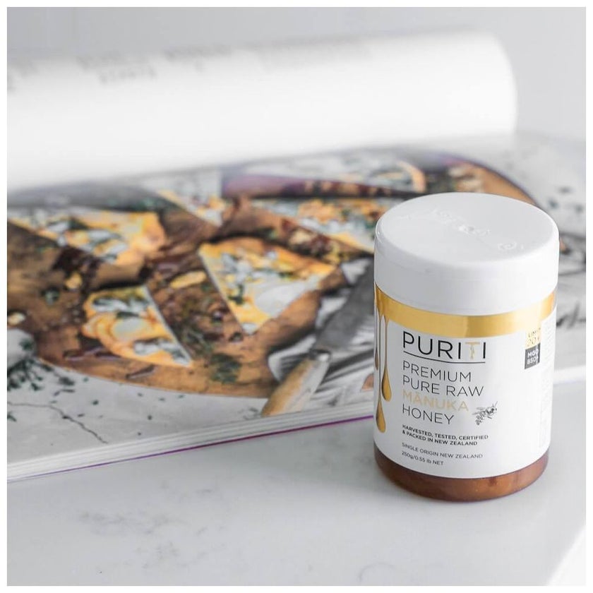 Puriti Premium UMF 20+ MGO 850+ Pure Raw Manuka Honey 250g