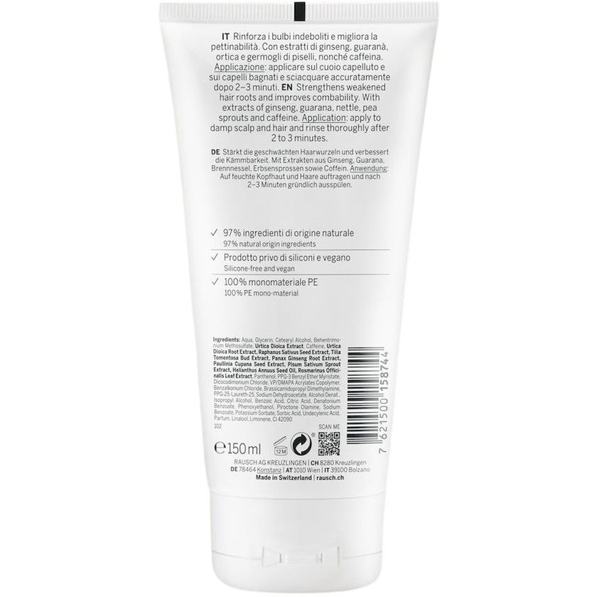 Rausch Caffeine Anti Hair Loss Conditioner With Ginseng 150ml