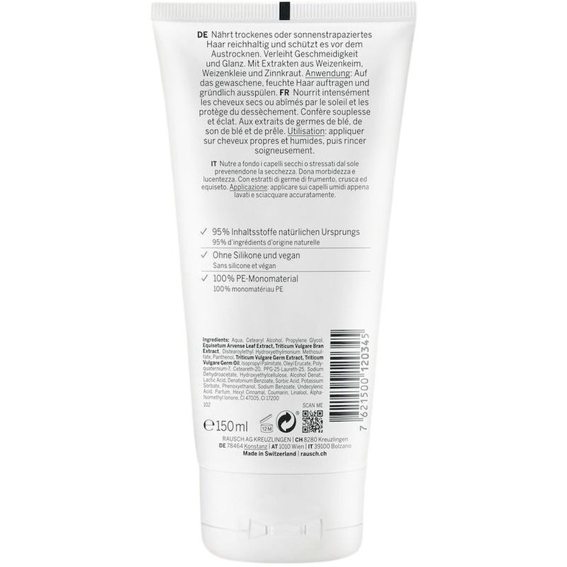 Rausch After Sun Nourishing Care Conditioner With Wheatgerm For Dry & Damaged Hair 150ml