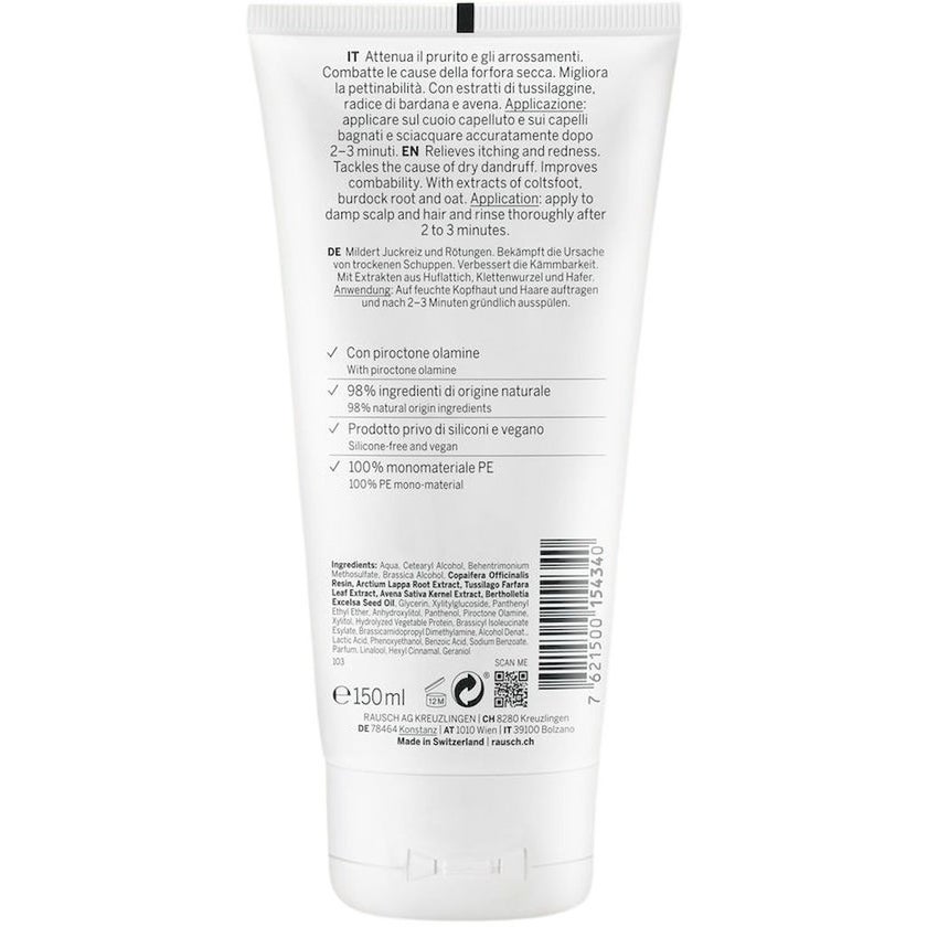 Rausch Anti-Dandruff Hair Conditioner With Coltsfoot 150ml