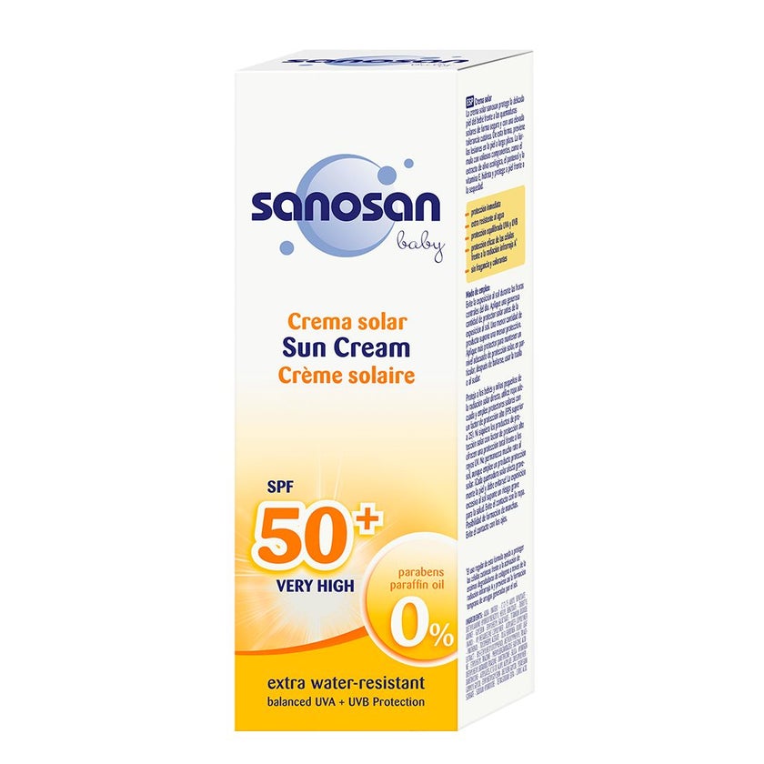 Sanosan Baby SPF50+ Protection & Care Sun Cream 75ml