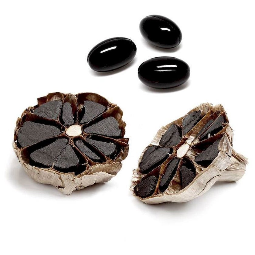 Swiss Energy Herbs Black Garlic With Vitamins B-Group Capsules, Pack of 20's