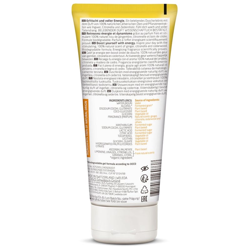 Weleda Aroma Energy Shower Gel 200ml